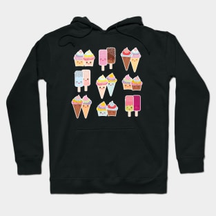 Cupcakes, Ice Cream and Ice Lolly Hoodie